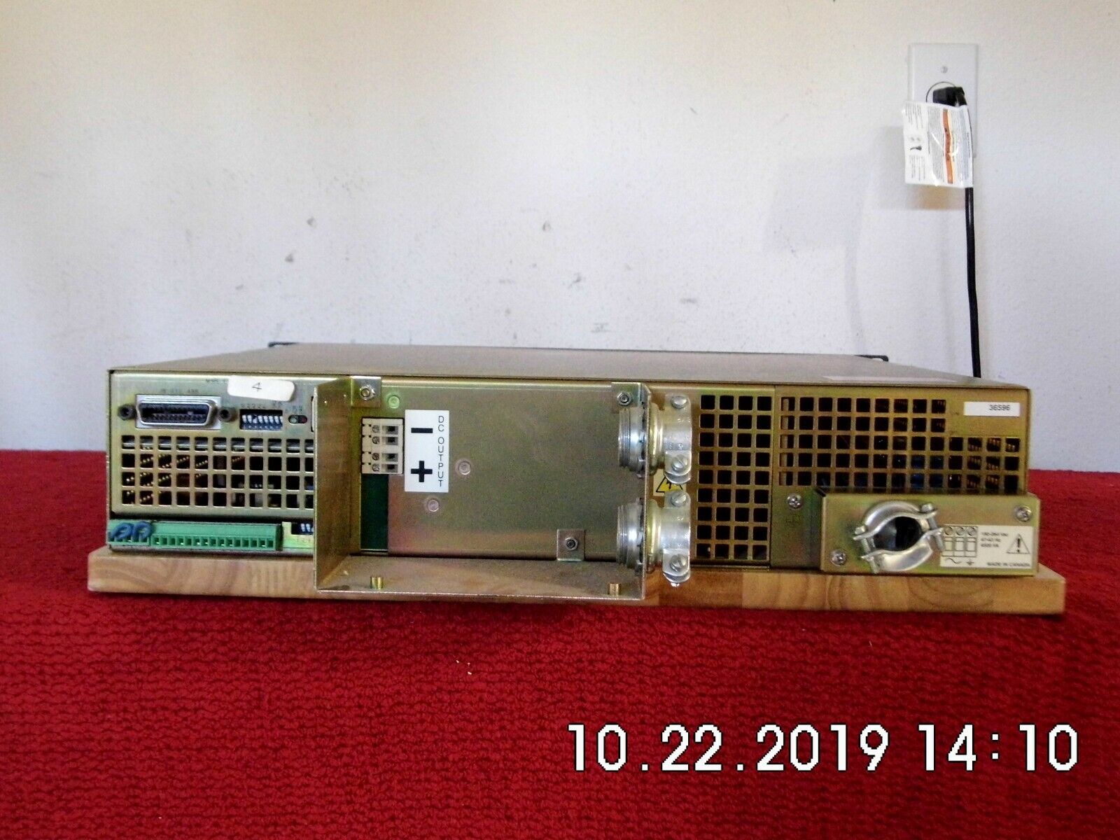 Xantrex XFR600-4 GPIB Variable DC Power Supply 0-600V 0-4A warranty Xantrex XFR600-4 GPIB Variable DC Power Supply 0-600V 0-4A warranty